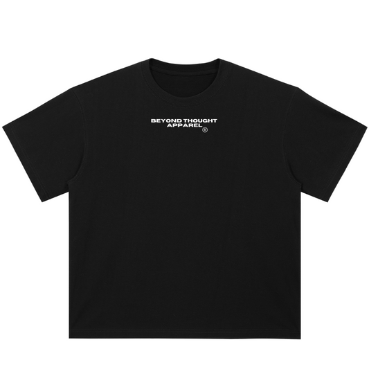 BLACK LOGO TEE