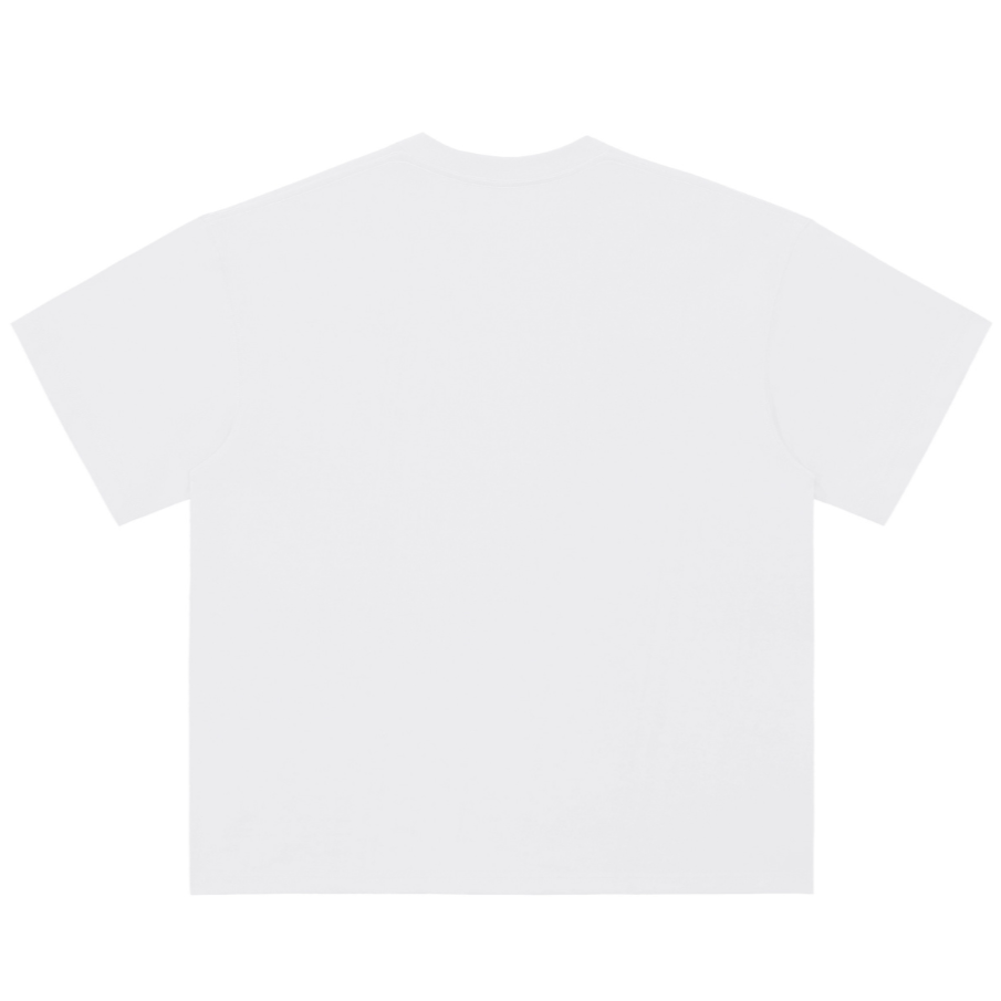 WHITE LOGO TEE