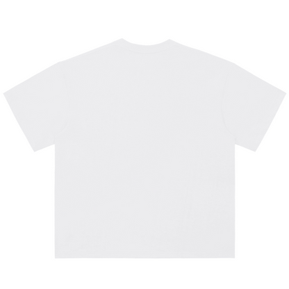 WHITE LOGO TEE